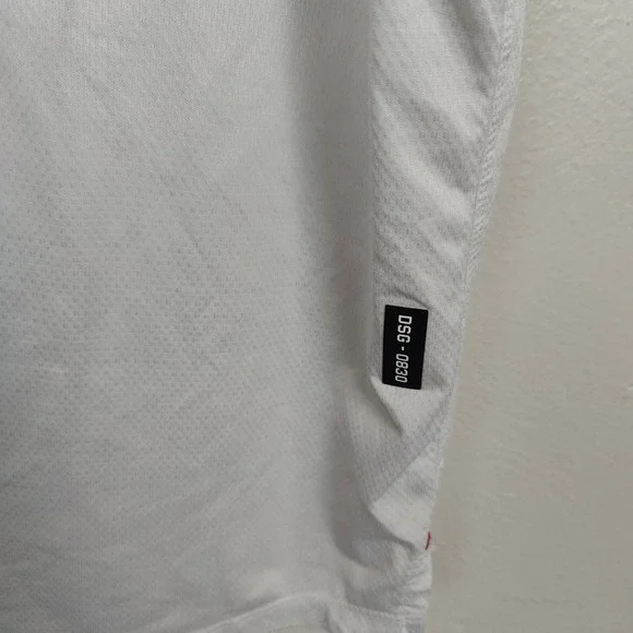 ASRV DSG-0830 AeroSilver Tank Top Mens Medium White Performance Gym Running - Picture 4 of 10